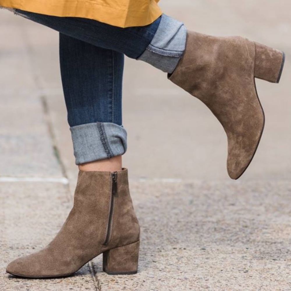 THURSDAY Boot Company🍂🍁Taupe Suede Paloma 7.5